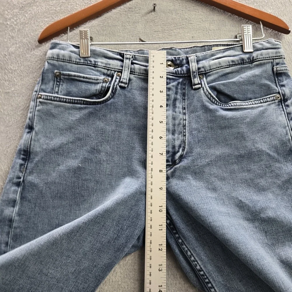 Rag & Bone Men Jeans 31W X 32L Light Blue Denim Fit 2 Loopback Camber Slim